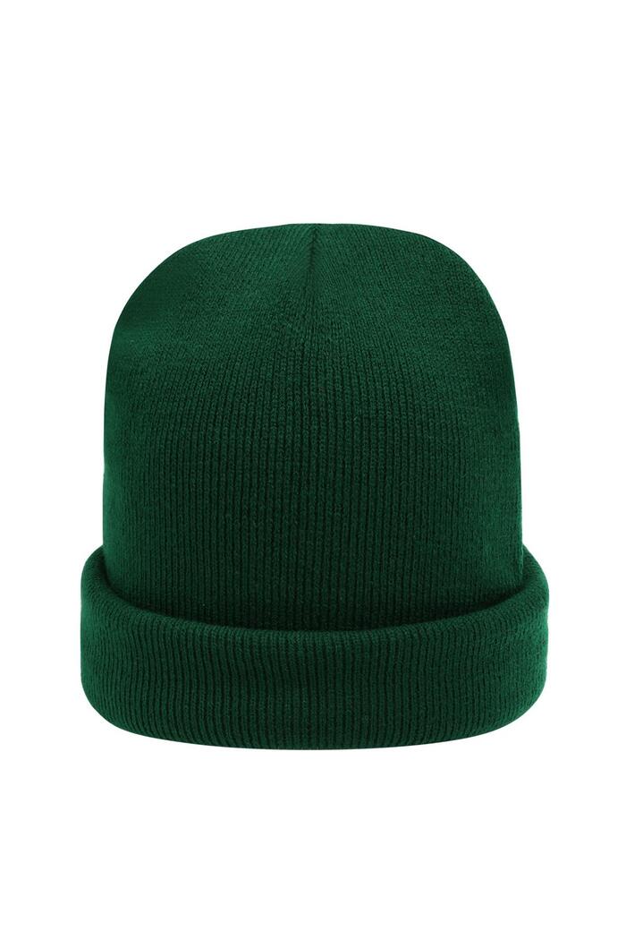 Mütze Regenbogenfarben Grün Acryl 